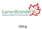 Logo Gartenbronder, Utting